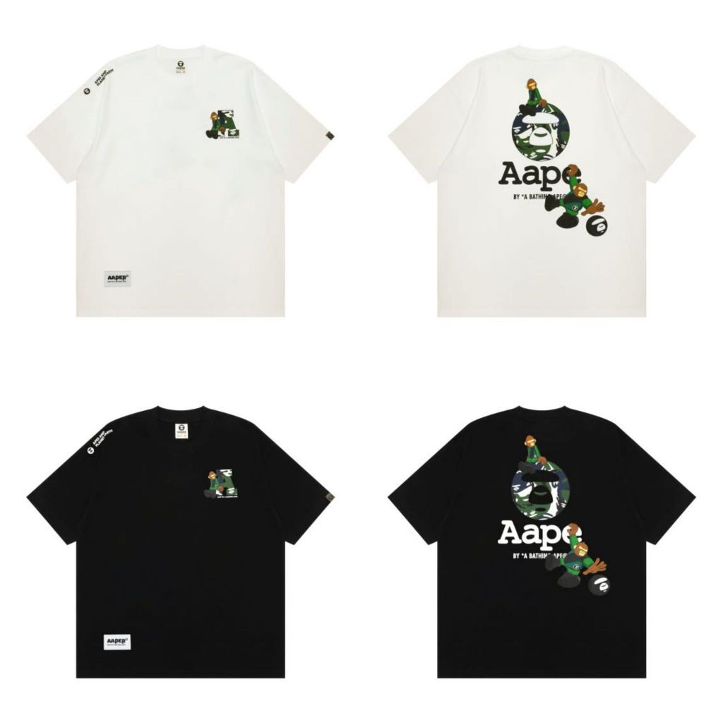 [ ของแท้ ] เสื้อ Aape by a bathing ape ของใหม่ พร้อมส่ง