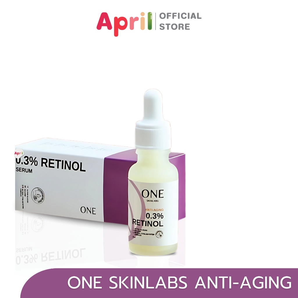 วัน สกินแล็บ เรตินอล ONE Skinlabs ONE Retinol Serum ผิวเรียบเนียน ลดริ้วรอย เต่งตึง อ่อนเยาว์