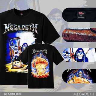BLAXROXX® | Megadeth® | [MGD007-SUPERSOFT] | เสื้อยืดคอกลม แ…