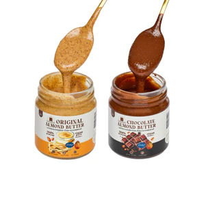 (พร้อมส่ง)รวมเนยถั่วอัลมอนด์ สูตรคลีนรสชาติขายดี (ออริจินัล,ช็อคโกแลต) เนื้อสมูท