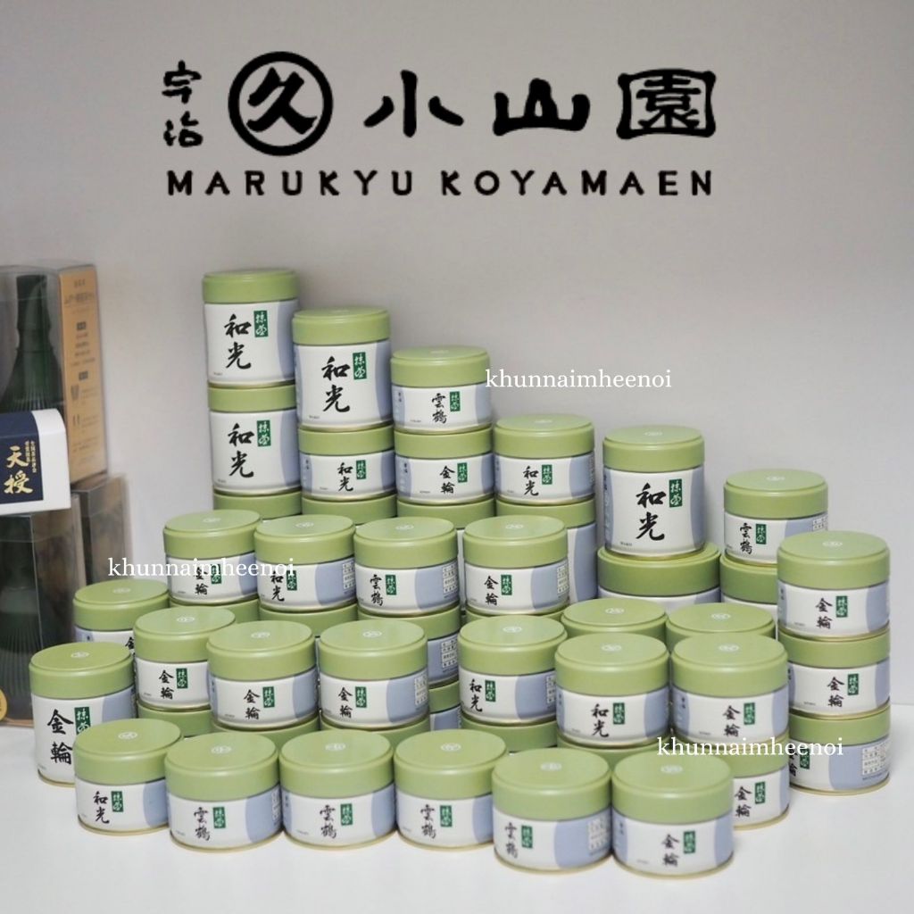 Matcha Marukyu Koyamaen| มัทฉะเกรดพิธี จากญี่ปุ่น Wako / Isuzu / Aoarashi / Wakatake / Byakuren