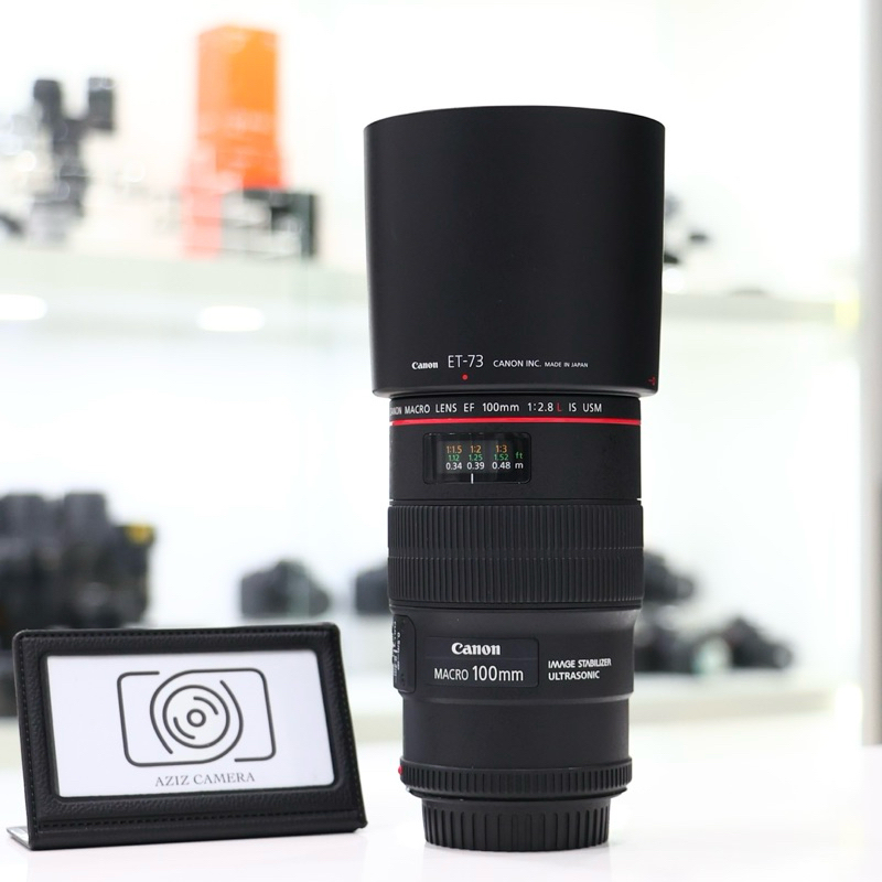 เลนส์ Canon EF 100 F2.8 L IS USM สภาพใหม่