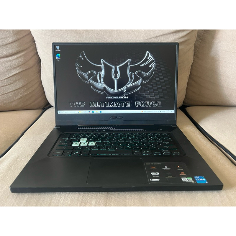 โน๊ตบุ๊คเกมมิ่งมือสอง Asus Tuf Dash F15 FX516PM