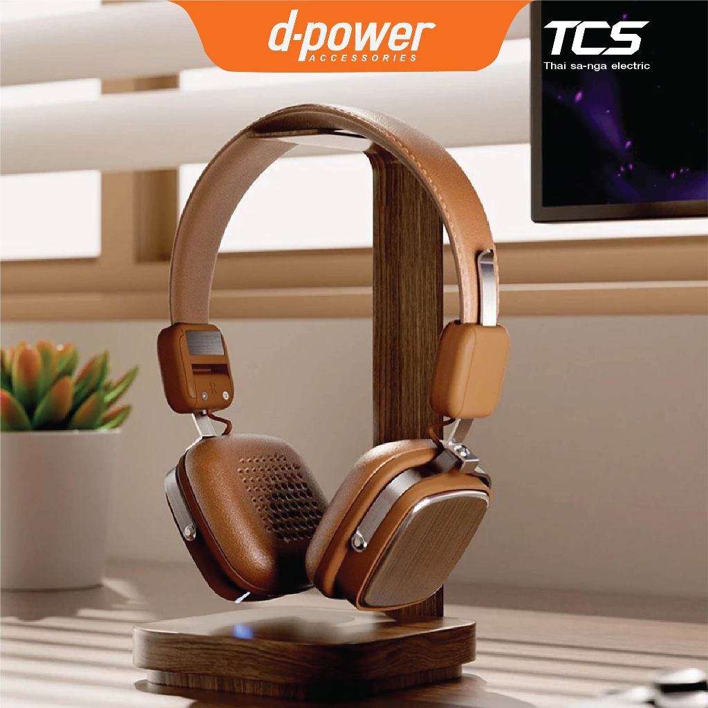 [Exclusive Online]L6 d-power หูฟัง Headphone หูฟังไร้สาย BT 5.4 เสียงดี คมชัด ฟังเพลงได้นานกว่า 45 ชั่วโมง
