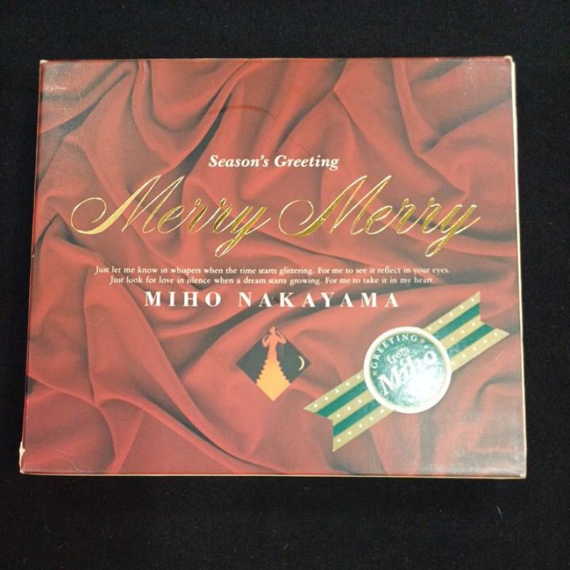 Cd citypop ซีดีเพลงญี่ปุ่น MIHO NAKAYAMA : MERRY MERRY