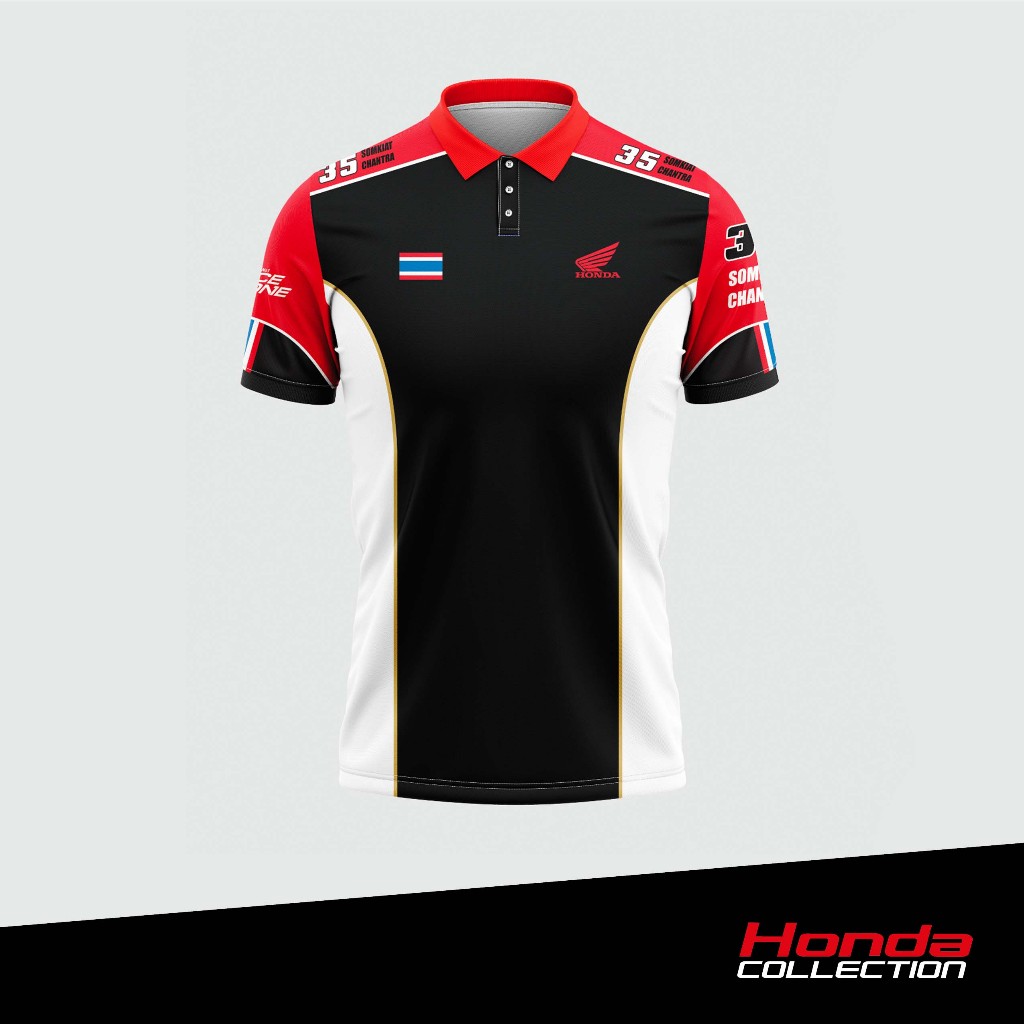 [Collection Moto GP 2025] HONDA POLO #SC35 เสื้อโปโลฮอนด้า #SC35