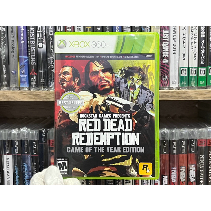 Xbox360 - Red Dead Redemption Game of the Year Edition (แผ่นแท้)