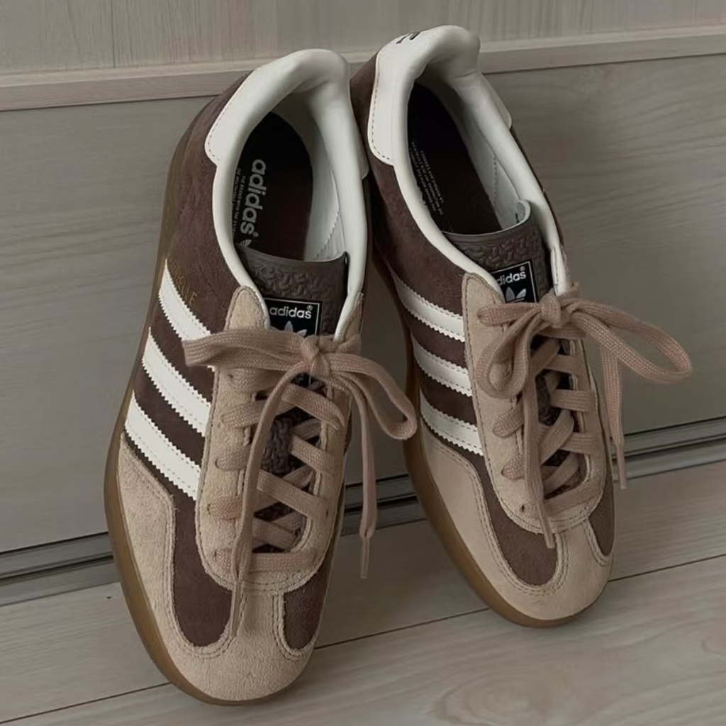 Adidas Originals Gazelle Indoor รองเท้าลำลองใส่สบายแบบยูนิเซ็กส์ IF9646/ID2567/IG1891/JQ0956