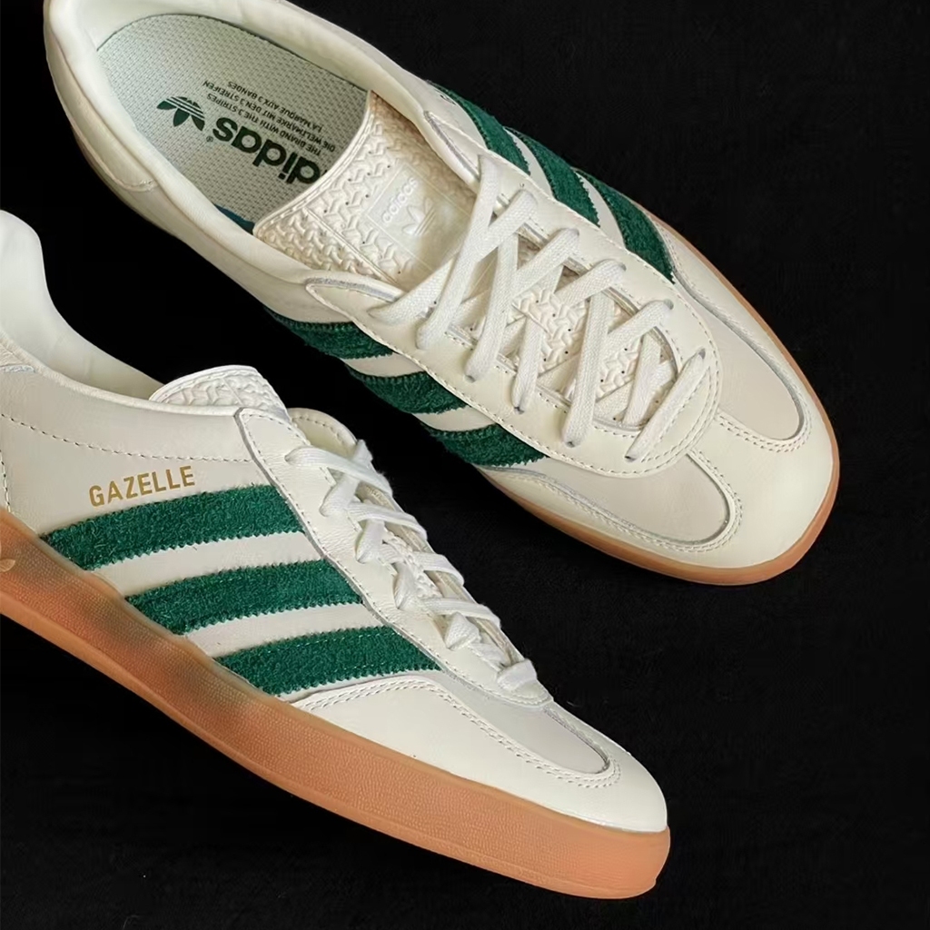 Adidas Originals Gazelle Indoor รองเท้าลำลองใส่สบายแบบยูนิเซ็กส์ IF9646/ID2567/IG1891/JQ0956