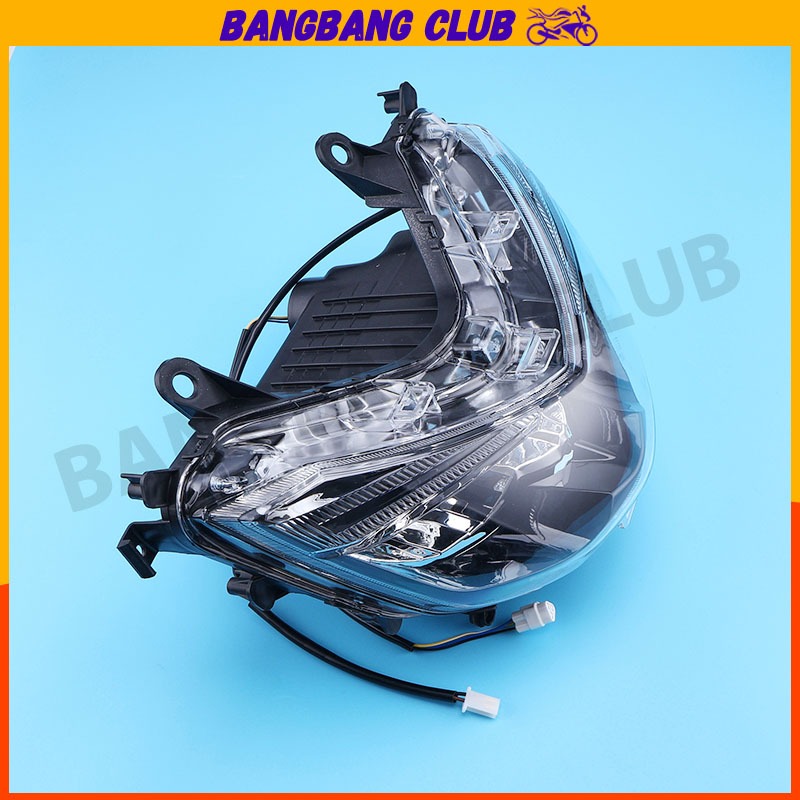 ไฟหน้าLED NMAX155 2017-2019 ทั้งชุด พร้อมเสียบ กระจกไฟหน้า สินค้าใหม่100% งานสวยๆ พร้อมส่ง - รูปที่ 2