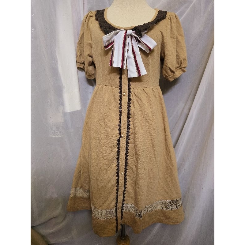 [มือ2] ชุดเดรสกระโปรง LIZ LISA Axes femme เสื้อผ้ามือสองญี่ปุ่น