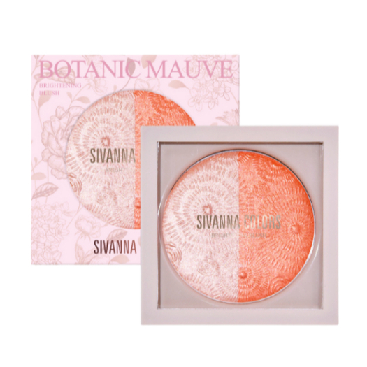 (1 ชิ้น) HF8110 SIVANNA  ซีเวนน่า คัลเลอร์ส โบทานิค โมฟว์ ไบรเทินนิ่ง บรัช 11 ก.