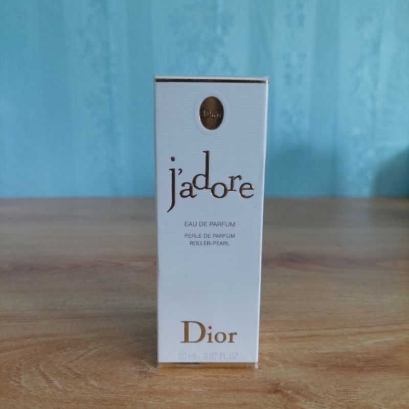 ￼น้ำหอมแท้100% Jadore Eau de Perfume 20ml *กล่องซีล* หัวลูกกลิ้ง พกพา