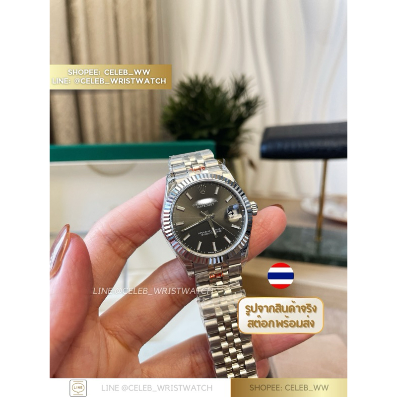 CWW • DATEJUST STEEL GREY 31 MM.