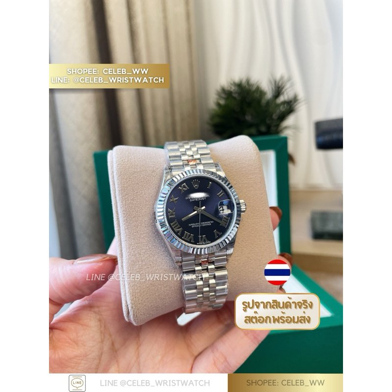 CWW • DATEJUSTE STEEL BLUE 31 MM.