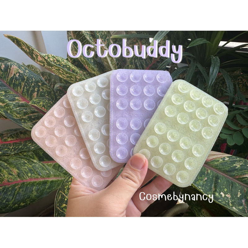💥พร้อมส่ง💥 Octobuddy  Silicone Suction Phone Case Adhesive Mount Diamond Collection คอลใหม่ วิ้งค์ๆ โปร่งใส