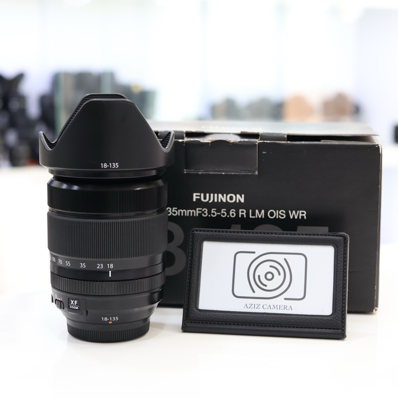 เลนส์ Fuji 18-135 f3.5-5.6 สภาพใหม่ การทำงานเต็ม​ระบบ​ มีกล่องครบ