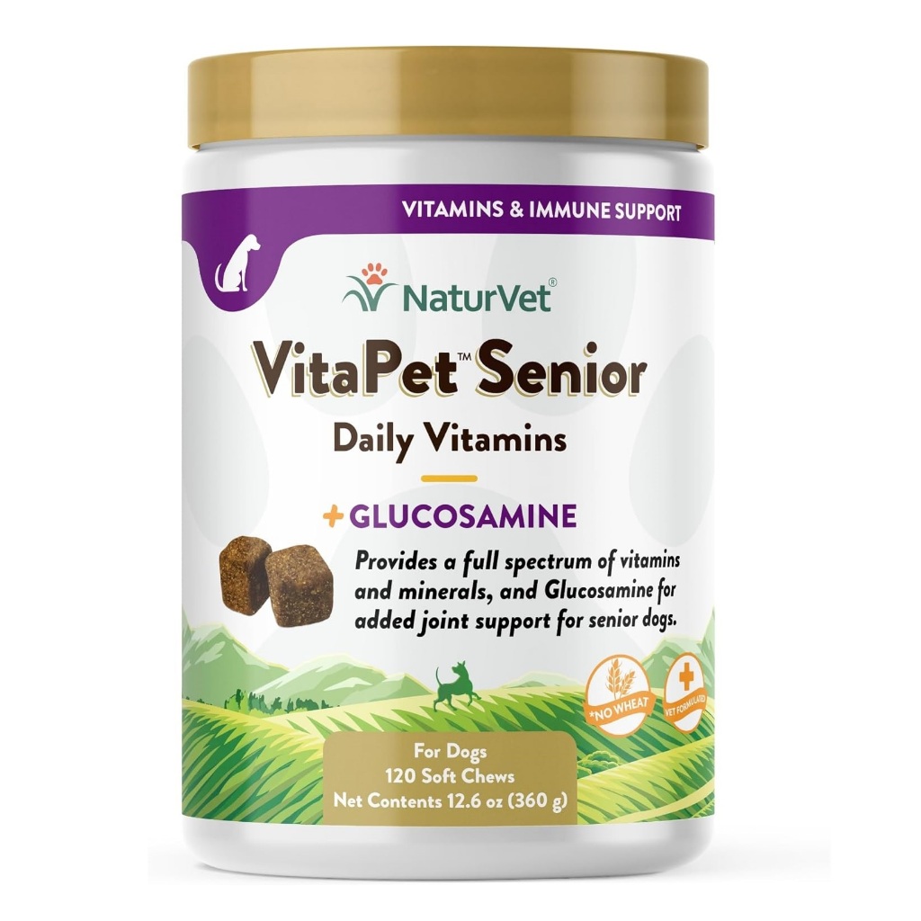 VitaPet Senior Dog บำรุงสุนัขแก่ อุดมไปด้วยวิตามิน แร่ธาตุ และสารอาหารรวมมากกว่า 25 ชนิด