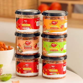 น้ำพริกหมูกระจก โคตรแซ่บ ขนาด 100 กรัม อัดแน่นเต็มกระปุก ไม่…