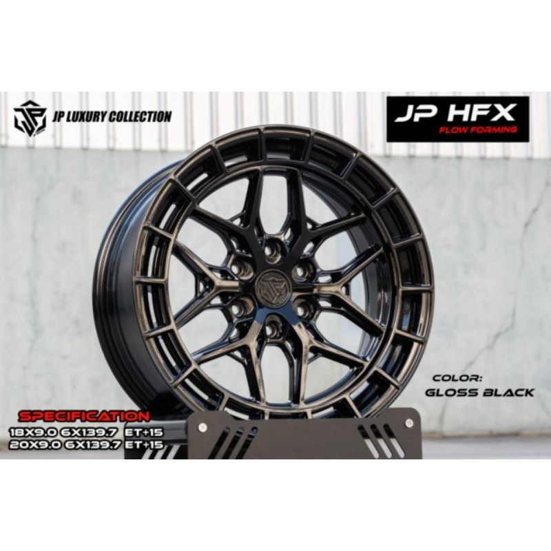ล้อJP HFX ขอบ18-20x9 ET+15 6รู139.7 (งานJP ประกัน 1 ปี)