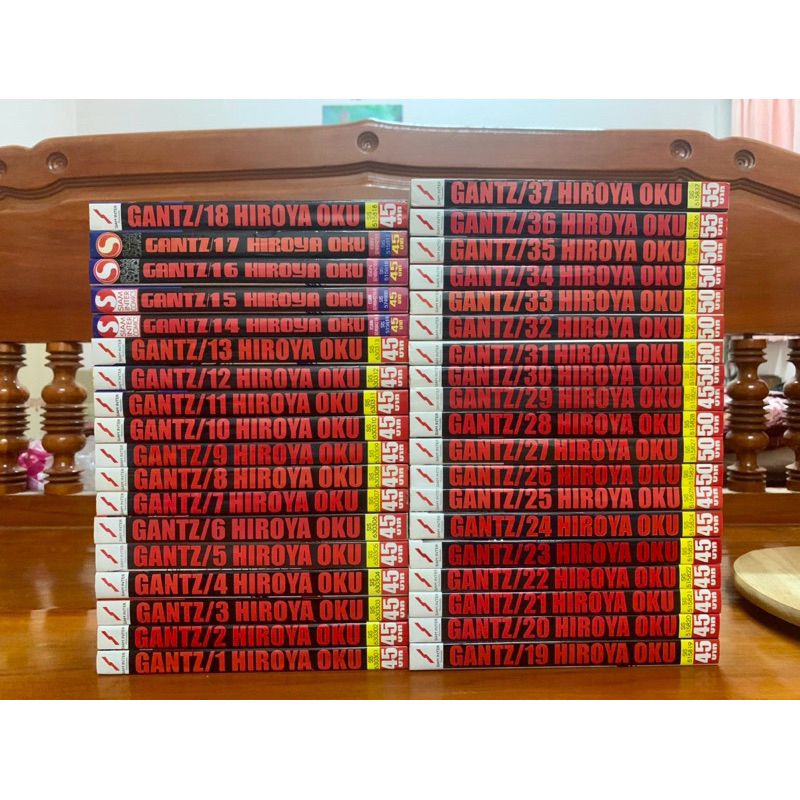 Gantz กันสึ (ครบชุด) เล่ม 1-37 หนังสือสภาพสวย ครบจบ🔥 Gantz กันสึ 1-37เล่มครบจบ  หนังสือการ์ตูน มังงะ