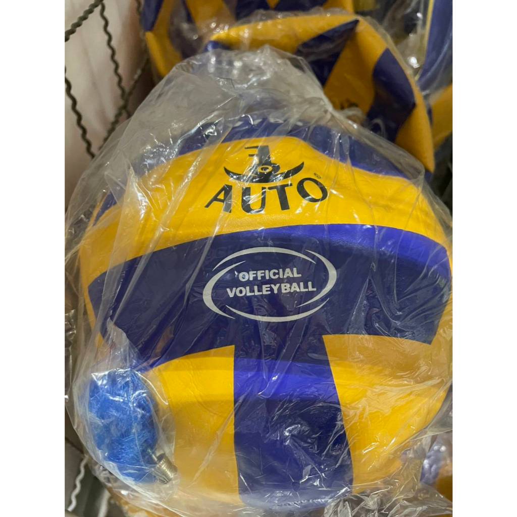 วอลเลย์บอล ออโต้ No.AV-789 สีน้ำเงิน เหลือง เบอร์ 5