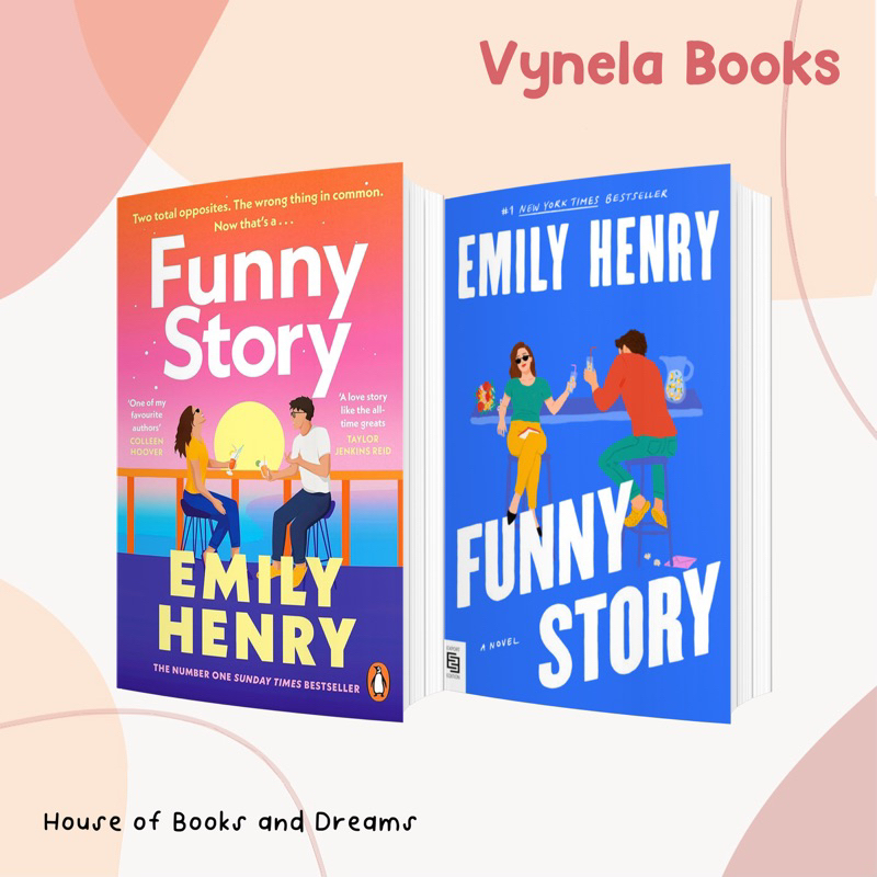 VYNELA (หนังสือภาษาอังกฤษ / NEW UK & US EDITION) FUNNY STORY — EMILY HENRY (ผู้แต่ง PEOPLE WE MEET O