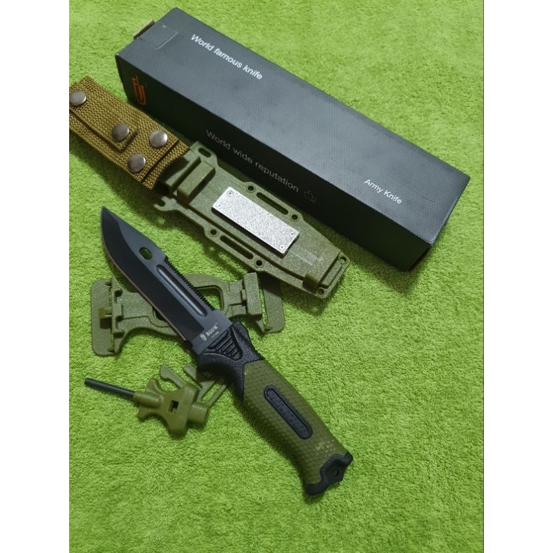 มีดพก มีดเดินป่ามีดกล่องรุ่น BGOK 5238Bพร้อมส่ง