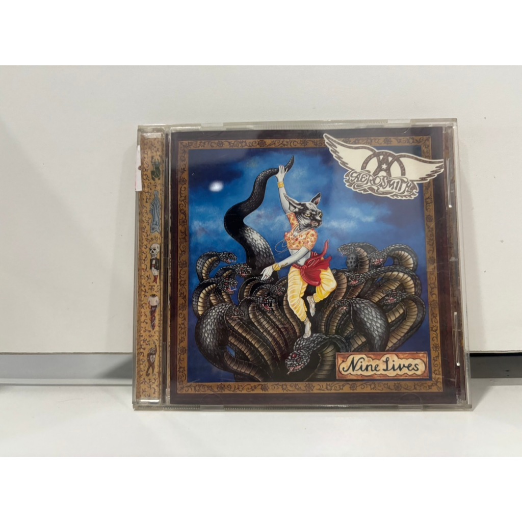 1 CD MUSIC  ซีดีเพลงสากล     AEROSMITH NINE LIVES   (B13K51)