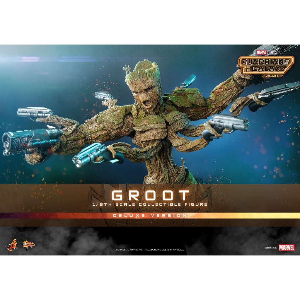 Hot Toys Guardians of the Galaxy 3 - Groot Deluxe Version 1/6 ของใหม่ ไม่แกะ Marvel Avengers **พร้อม