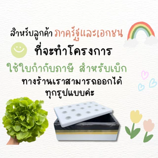 กล่องโฟมปลูกผักไฮโดรโปนิกส์ เจาะ 8 ช่องชุด 4 ใบ กล่องโฟมชุด 4 ใบ พร้อมปลูก (ชุด 4 ใบ มือ 1)
