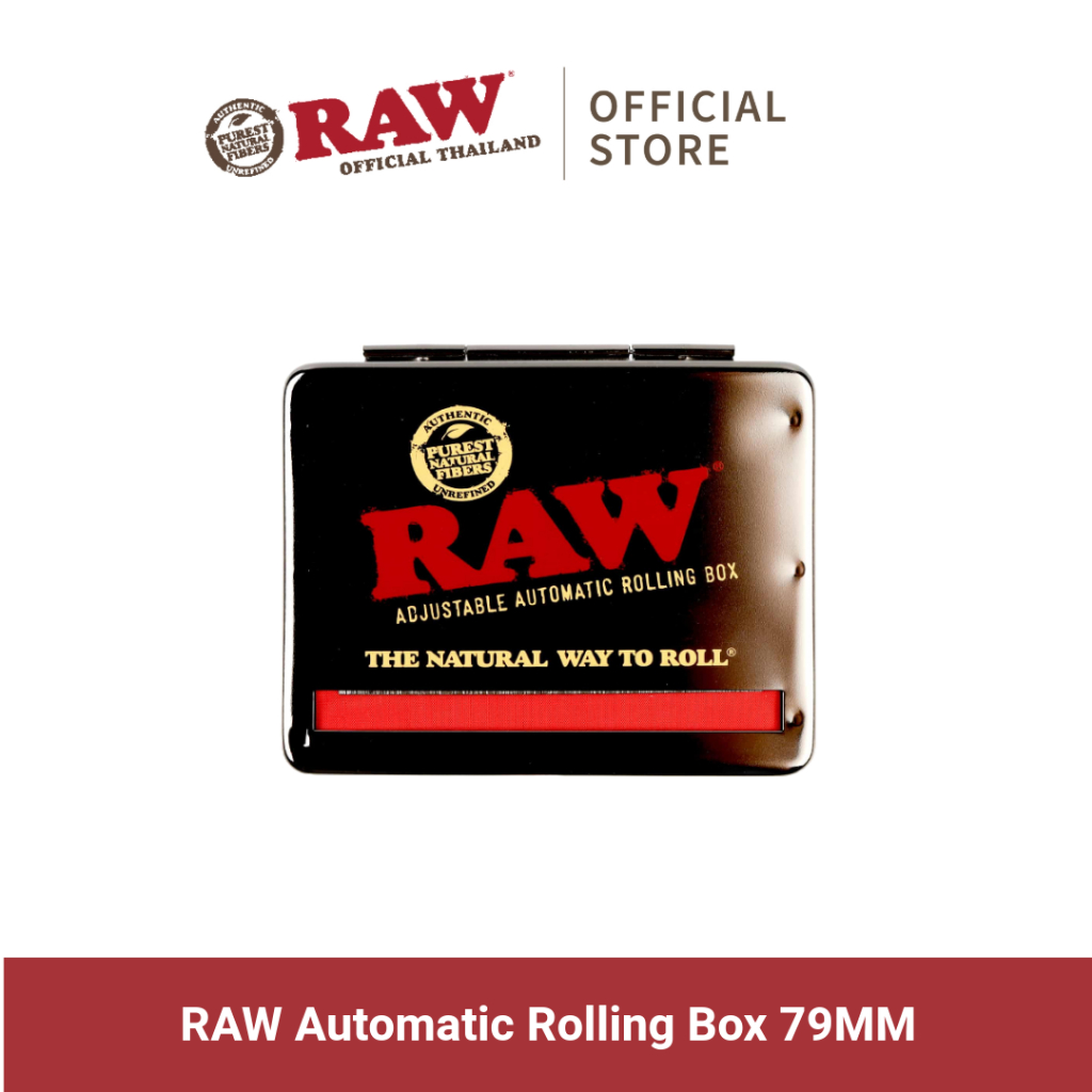 เครื่องโรล RAW Automatic Rolling Box 79 MM เครื่องม้วนโรลจาก Raw Thailand