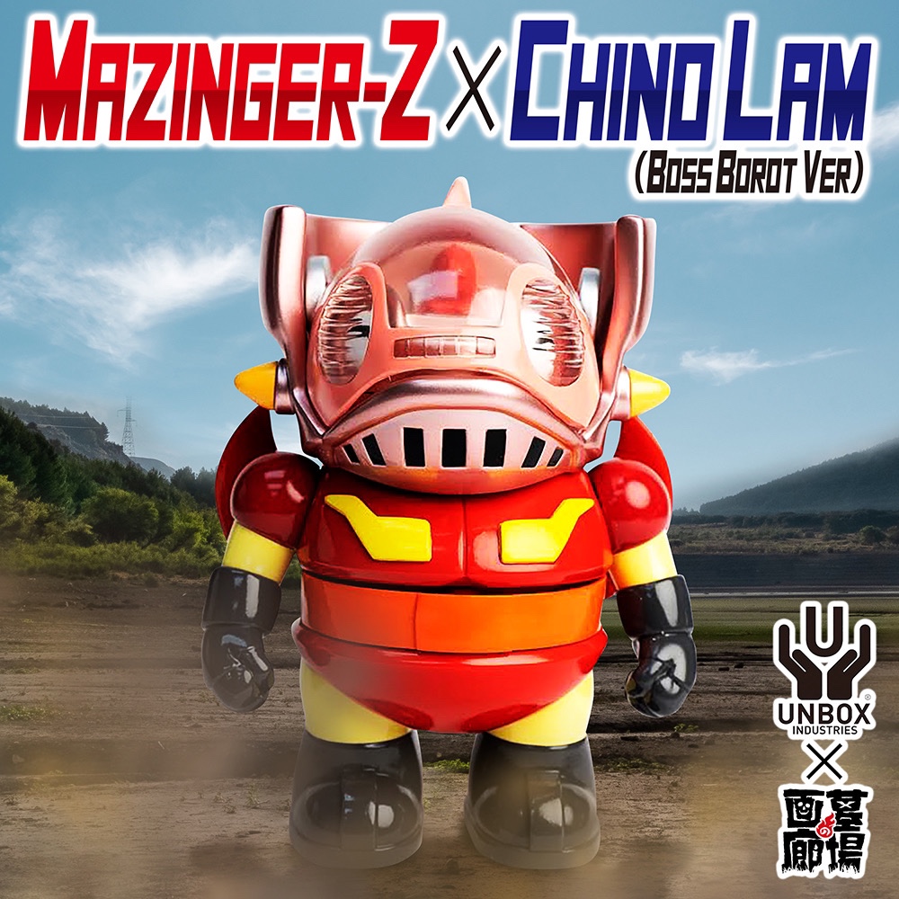 แท้💯❇️【UNBOX INDUSTRIES】Mazinger Z × Chino Lam (Boss Borot Ver.)