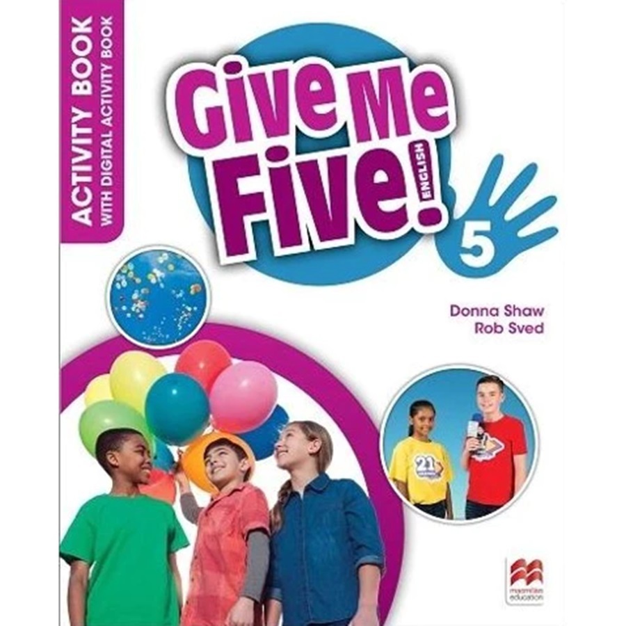 DKTODAY หนังสือ GIVE ME FIVE! 5:ACTIVITY BOOK AND DIGITAL AB