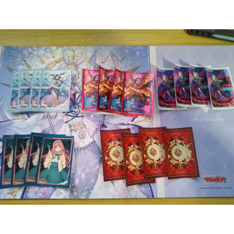 เศษสลีฟ 1เซ็ด มี 4 ใบ Bushiroad Sleeve Cardfight! Vanguard