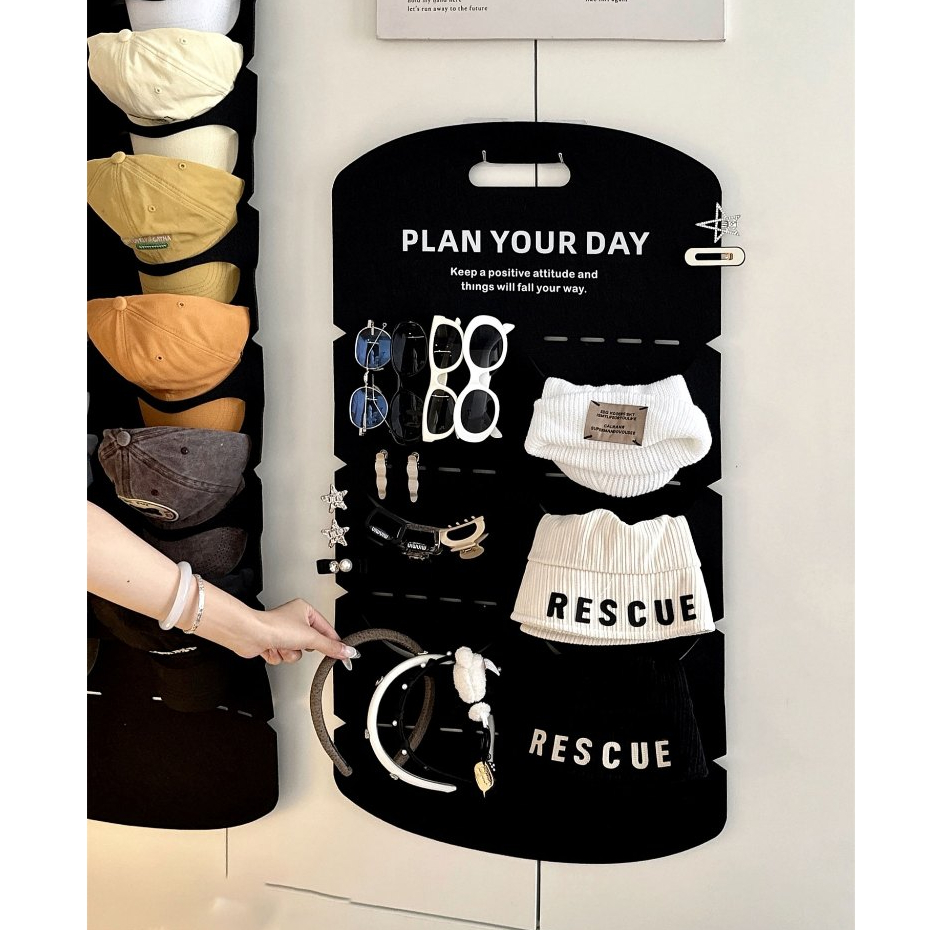 ที่เก็บหมวก แบบแขวน ที่เก็บ accessories แบบแขวน ที่เก็บแว่นตา หมวก - รูปที่ 6