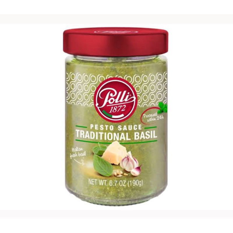 t polli 1872 pesto Alla genovese 190g. ซอสเพสโต้ผสมพริกหยวกและริคอตต้าชีส จาก อิตาลี🇮🇹