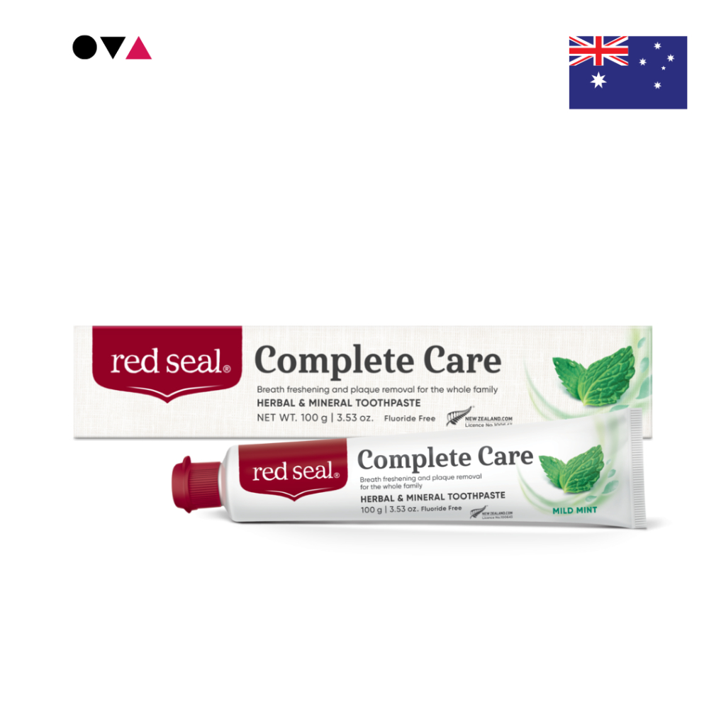 Red Seal Complete Care Mild Mint Toothpaste 100g ยาสีฟัน รสมายด์ มิ้นท์ จากธรรมชาติ