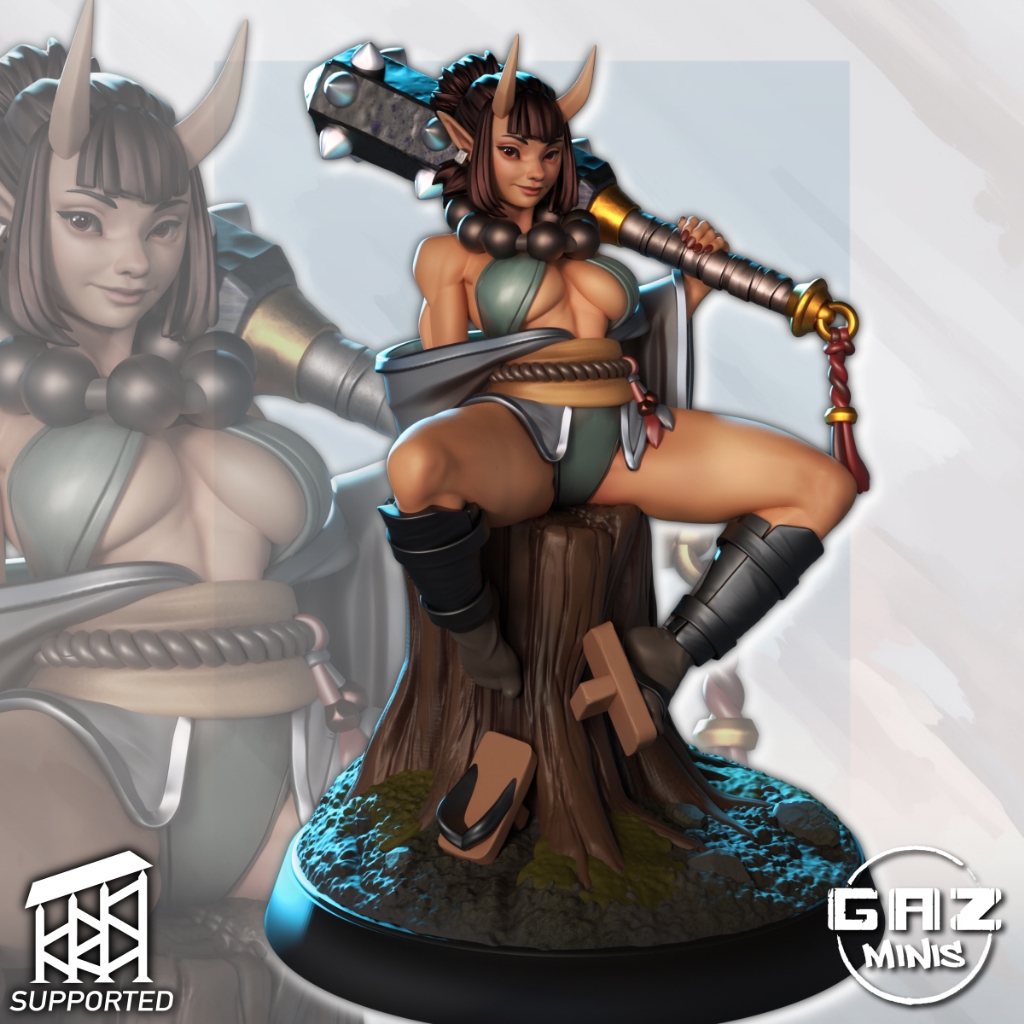 Shizuka Oni 32/75MM Miniatures