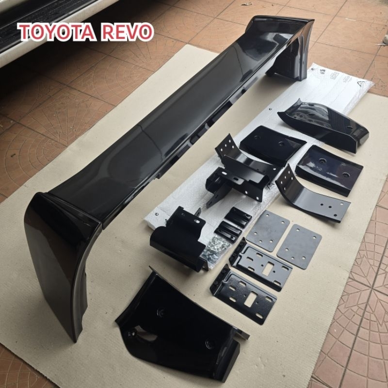 ROLLBAR โรบาร์ SPORT BAR TOYOTA REVO ทรง GR-SPORT ดำเงา 4 ประตู ใส่ปี 2015 - 2026