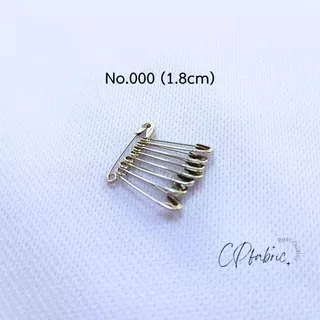 เข็มกลัด เข็มซ่อนปลาย สแตนเลส อย่างดี (ราคา/1พวง)