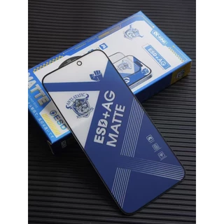 ESD/AG(10IN1)ฟิล์มกระจกเต็มจอ แบบด้าน I6+ I7 I8 7+ 8+ X XS XR Xmax 11 11PM 12 12pro 13 13PM 14 14PM I15 5PM 16 16PM