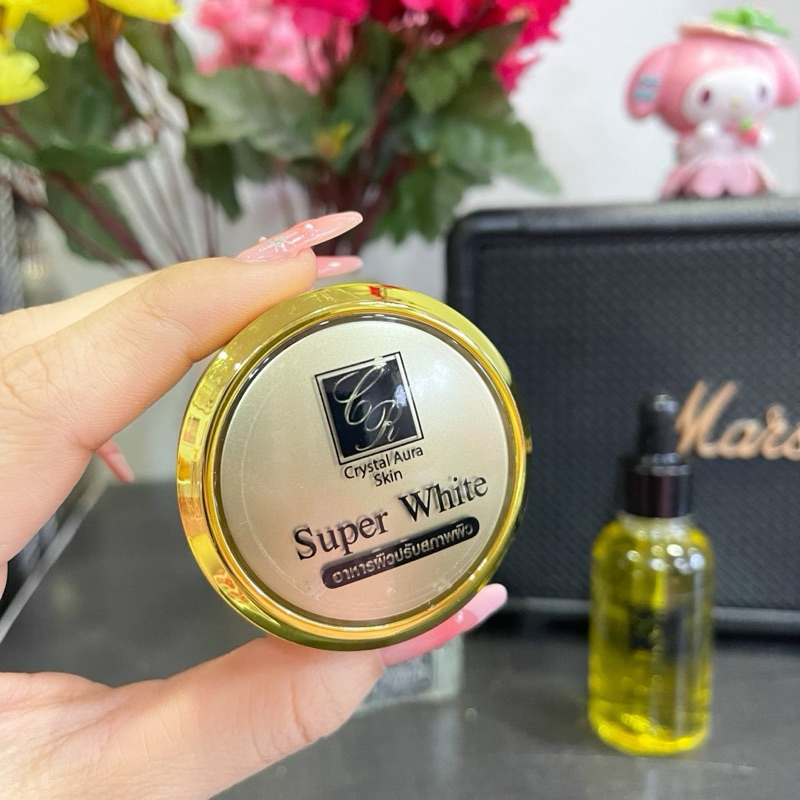 ครีมปรับสภาพผิวซุปเปอร์ไวท์ 15g คริสตัลออร่าสกิน ซุปเปอร์ไวท์ - รูปที่ 5