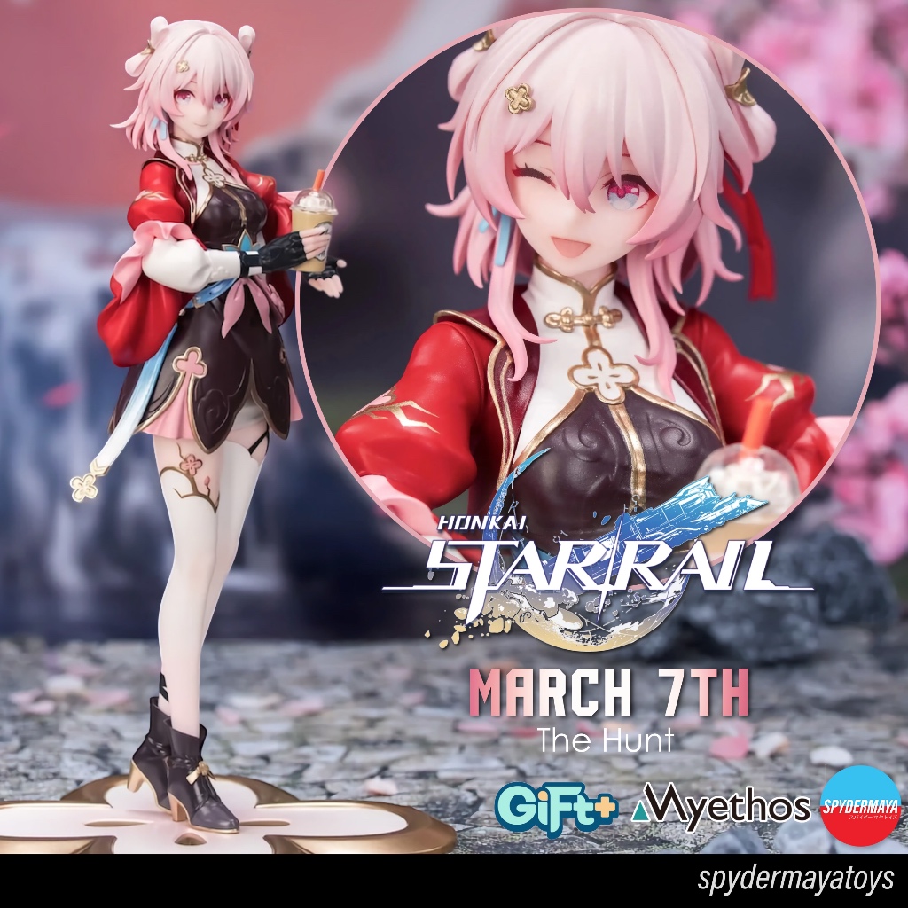 [พร้อมส่ง] ฟิกเกอร์ March 7th The Hunt  GIFT+ Honkai: Star Rail - Myethos