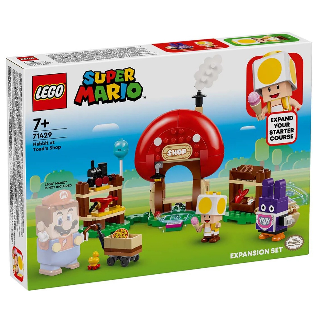 71429 : LEGO Super Mario Nabbit at Toad's Shop Expansion Set