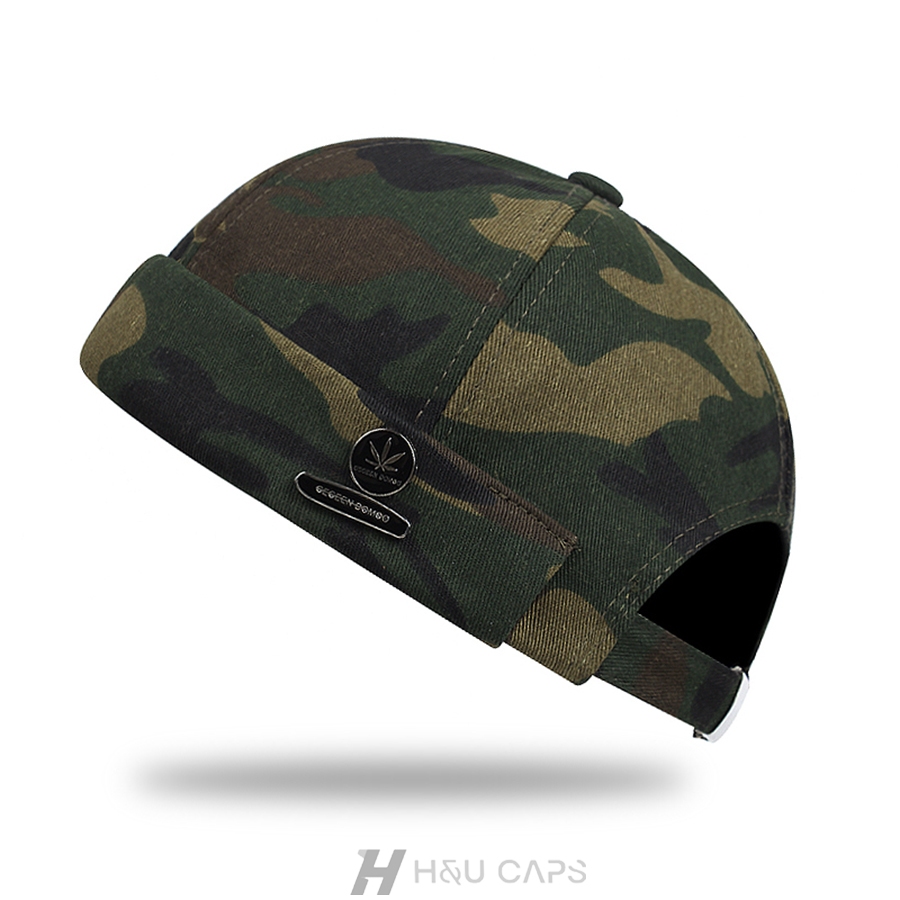 หมวกทรงโดม หมวกบีนนี่ สีลายพราง ย้อนยุค ปรับขนาดได้ เหมาะกับผู้ชายและผู้หญิง ท่องเที่ยว ปาร์ตี้ - รูปที่ 7