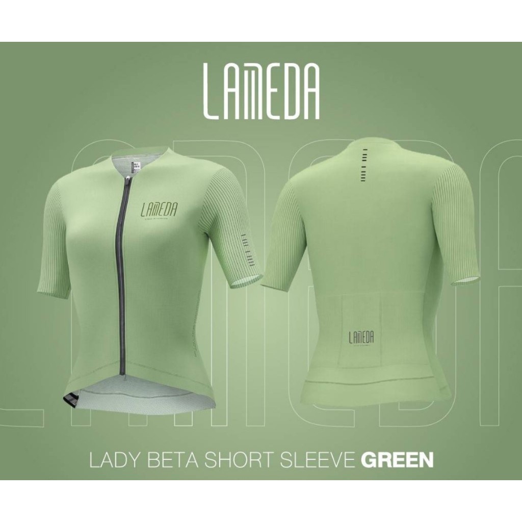 LAMEDA เสื้อปั่นจักรยานผู้หญิง รุ่น BETA SHORT SLEEVE
