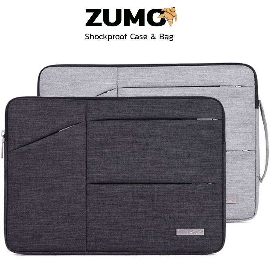 ZUMO กระเป๋า ซอง ใส่แท็บเล็ต สำหรับ แอ๊ปเปิ้ล แม็คบุ๊ก 13 14 15 นิ้ว Microsoft Macbook