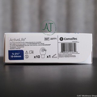 Convatec Activelife ถุงเก็บอุจจาระ Drainable pouch แบบชิ้นเด…