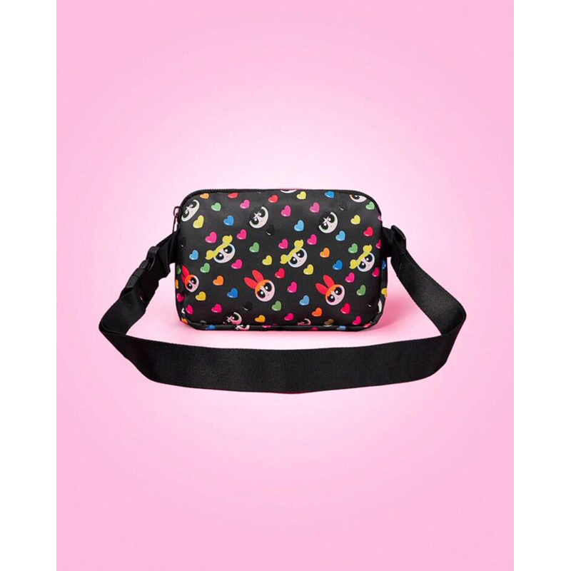 [พร้อมส่ง🇹🇭] กระเป๋าคาดอก/คาดเอว THE POWERPUFF GIRLS Women's Waist Bag Chest Bag With Adjustable Shoulder Straps แท้💯